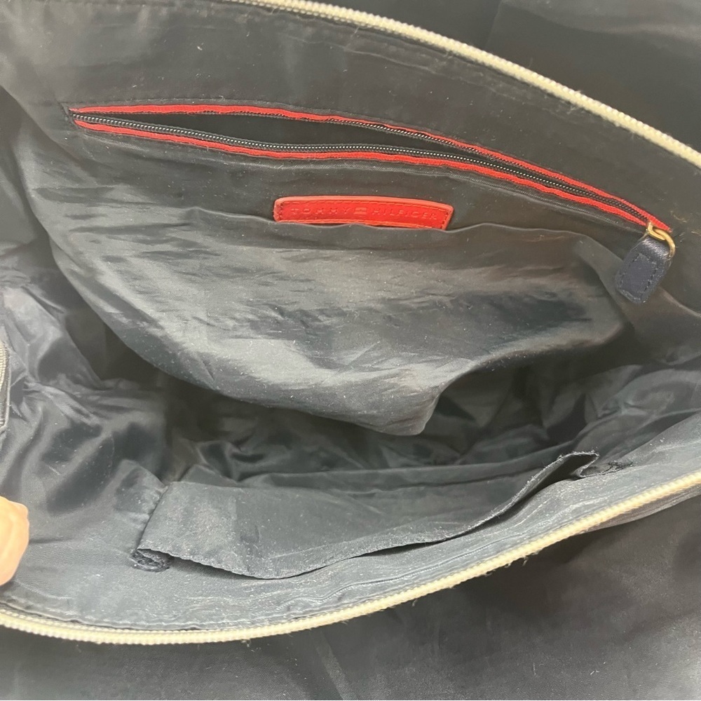 CLEARANCE! Tommy Hilfiger Monogrammed Tote - Picture 7 of 8